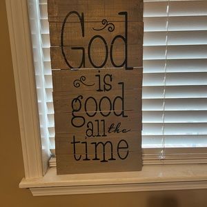 God is good all the time